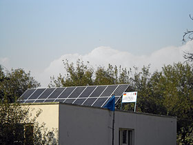 Solar Power System on Allahi Girl's School in Nangahar, Afghanistan
